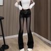 Versatile 2024 Trendy Low-Waisted Slimming Stretch Denim Micro-Flare Jeans