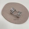 Index Finger Knuckle Ring Retro Bendable Chunky Ring Gothic Statement Joint Ring