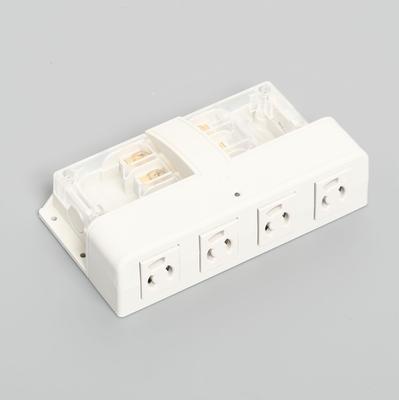 American Denki 4-Outlet Grounded 2P 15A 125V Access Strip with Lock
