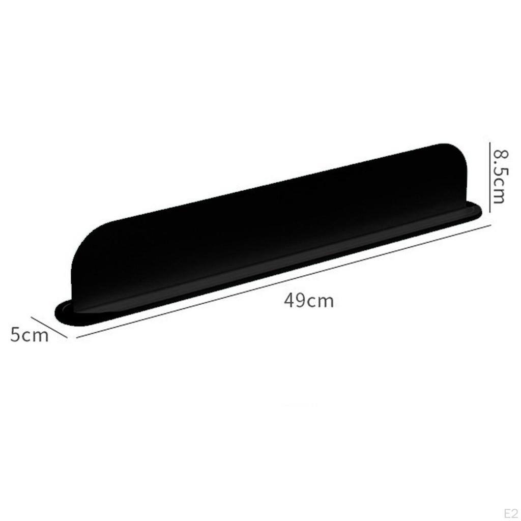 Countertop Splash Guard Silicone 19.3x2x3.3inch Water Control Tool