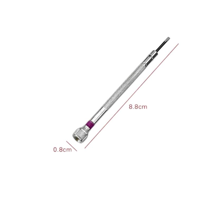 8Pcs Professional Watches Tools Watch Flat Small Screwdriver Set For Watch Repair Maintanance Precision Watchmaker Screwdriver