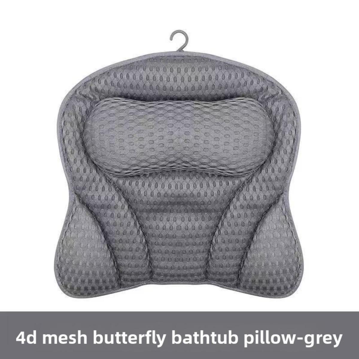 

Разработанная специально для комфорта, подушка для ванны может быть отрегулирована в соответствии с изгибом вашей шеи, с 6 присосками для быстрой сушки и нескользящим захватом 1 pc