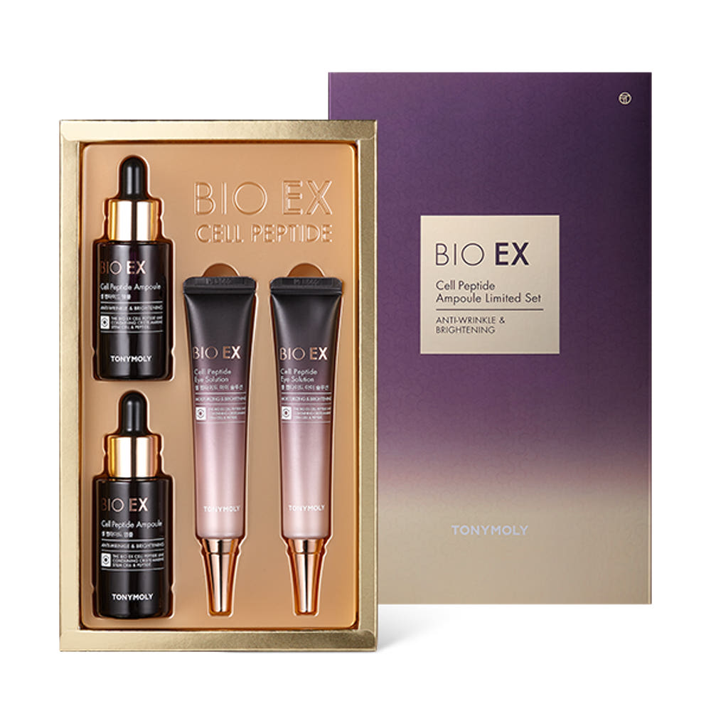 TONYMOLY BIO EX Cell Peptide Series (Choose 1 Set from 2 Options)