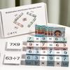 Multiplication Table Game, Multiplication Table, Student Math Multiplication and Division Learning Blocks