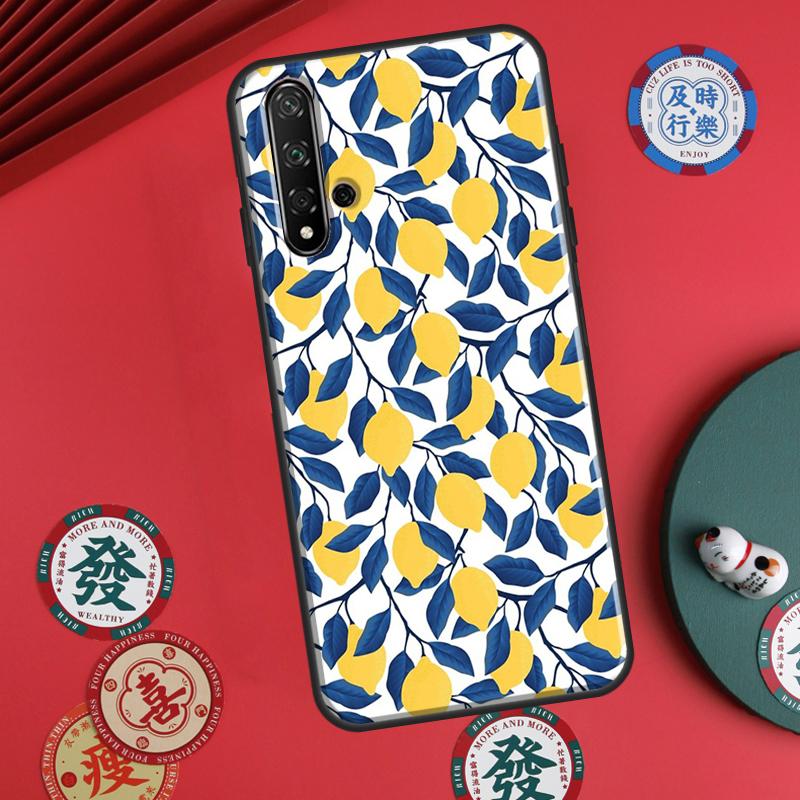 

Summer Fruit Lemon For Huawei P60 Pro P30 P40 Lite Nova Y61 Y91 Y90 Y70 Y60 Y72 12s 12i 11i 7i 8i 9 10 SE Case Huawei P20 Lite