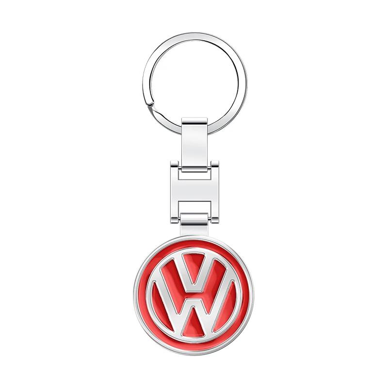 Car Styling Steel Keychain Key Ring For Volkswagen VW GOLF 4 5 6 Polo Passat B5 B7 Touareg Beetle Jetta B5 B6 B7 MK5 MK6 MK7 CC Sx5