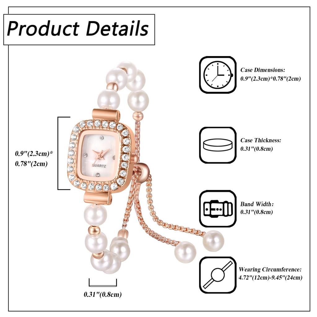 Women's Watch Pearl Cute Waterproof Analog Display Fashionable Bangle Watch Bracelet Watch Fashion Watch Women's Accessories - Birthday Anniversary