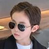 Metal Children Sunglasses Vintage Square Sun Glasses Outdoor Cute Girl Boy Fashion Glasses Protection Classic Kids Sunglasses