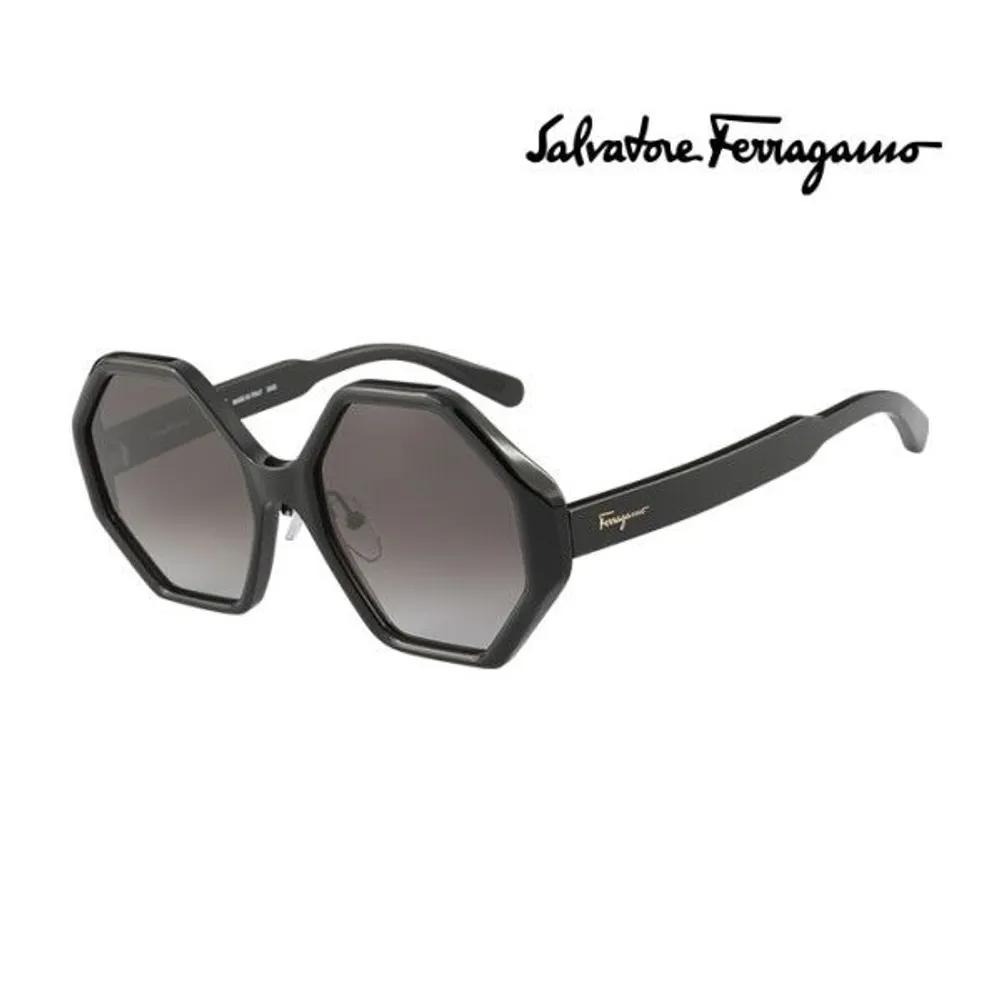 Salvatore Ferragamo Sunglasses SF1070S 001_N Horn-rimmed UV Protection Women Men