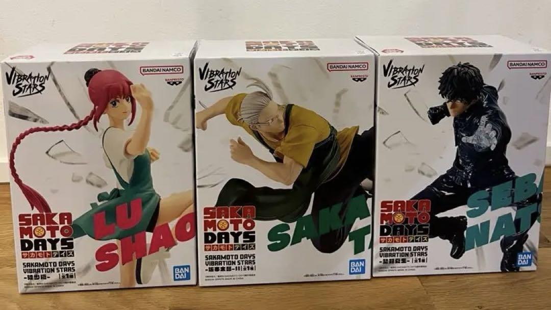 

[USED] Figure set Lu Xiaotan, Taro Sakamoto, Sera Hatsuyuki