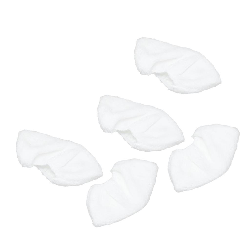 5 bucăți tampon de mop cu abur din microfibră pentru mop cu abur, parte pentru duză de abur pentru Karcher SC1 SC2 SC3 SC4 SC5 SV7