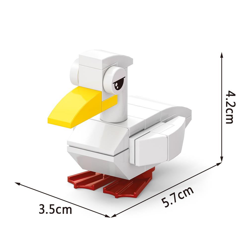 Insect World Animals Scorpion Mantis Ants Spider Birds Marine Animal Building Blocks Toys Desktop Ornaments Bricks Kids Gift