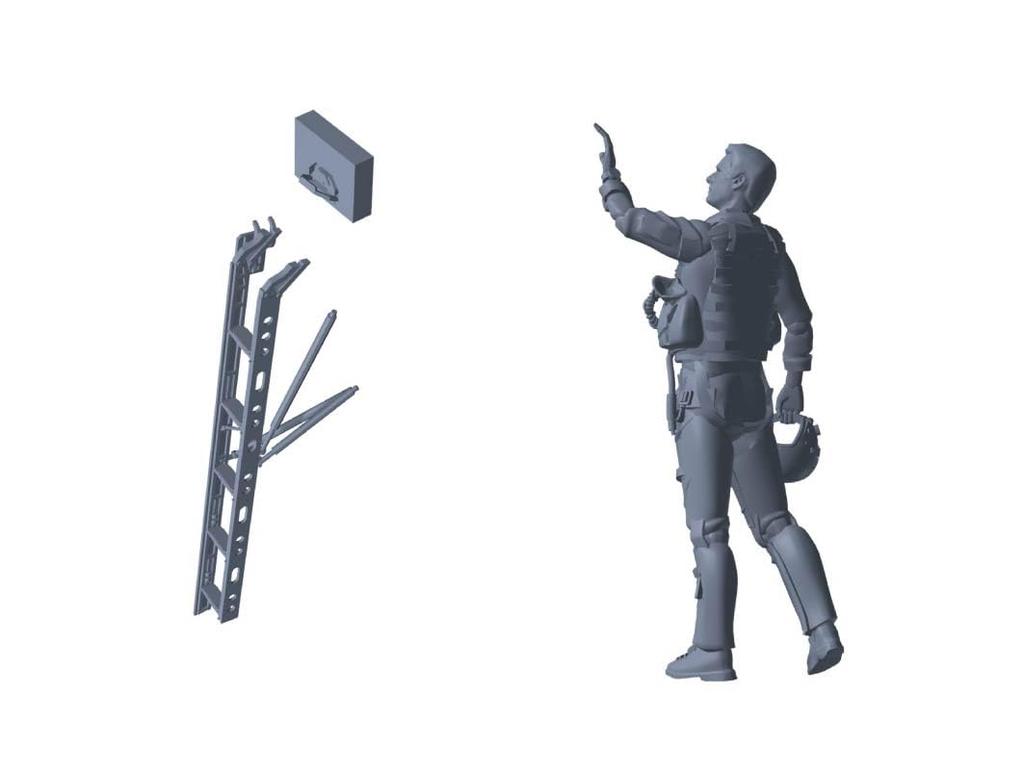 HMA Pilot Captain Resin Kit 1/48 F/A-18 HMAM3-413 (person)