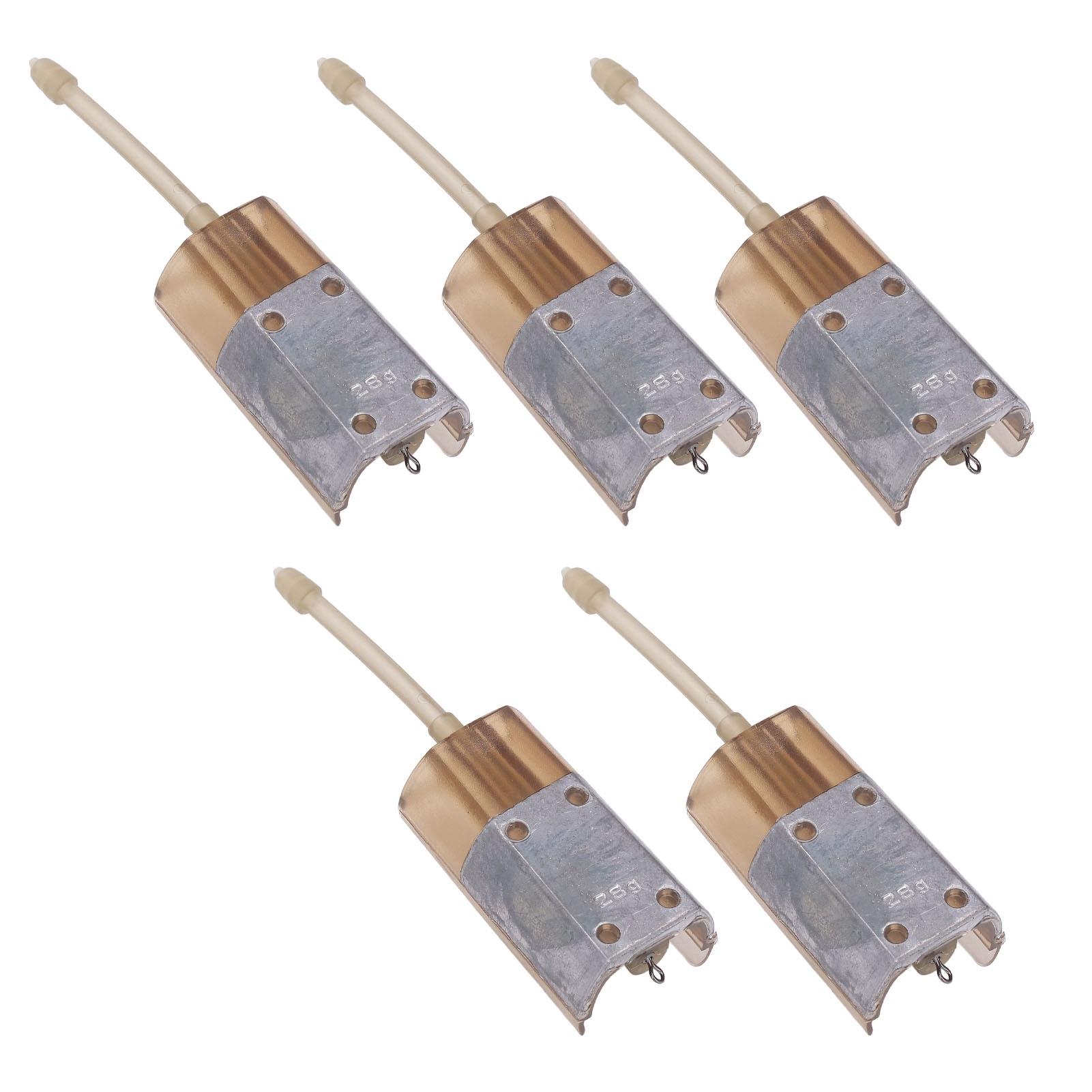 5 шт. Уличная рыболовная ловушка для приманки, клетка, клетка для рыболовной приманки с тяжелым металлическим грузилом для всех видов водоемов