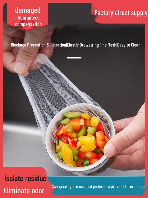 ZISIZ Kitchen Sink Strainer Bag