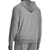 Under Armour Rival Fleece Sweatshirts Men's Gray Hooded Moderate Regular 1379758-025