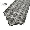 Retro Castle Table Runner Halloween Runner, Black Lace Spider Web Runners, 17.7 X Hollow Tablecloth 70.9Inch for Home Party Dinner Kitchen Mantel