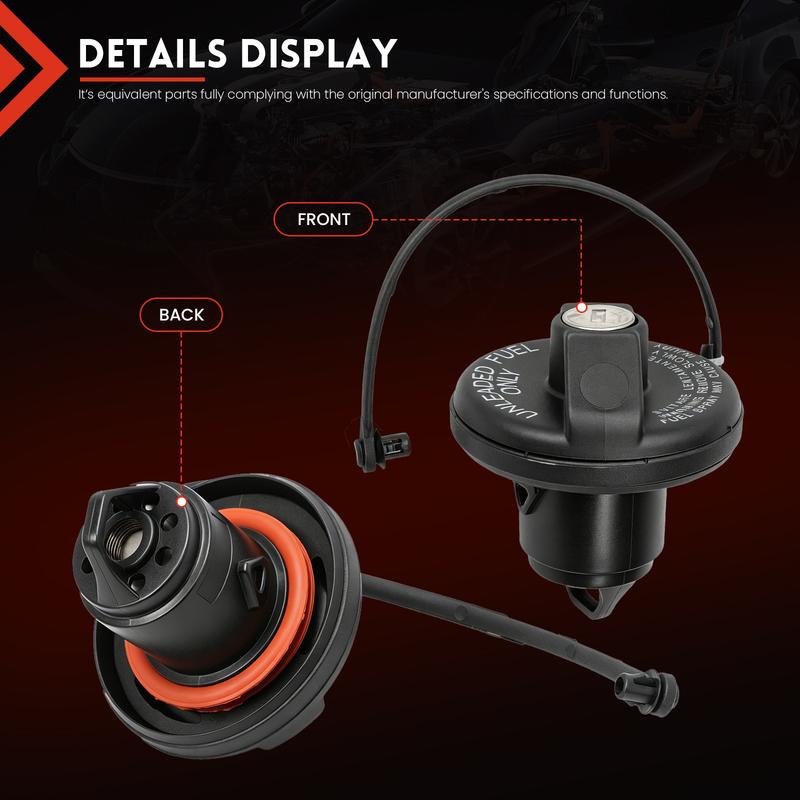 Fuel Cap Lockable with 2 Keys for Punto Evo Ducato Panda 500 Grande 147 MITO Ypsilon 71802520 Oil Tank Cap Petrol Cap