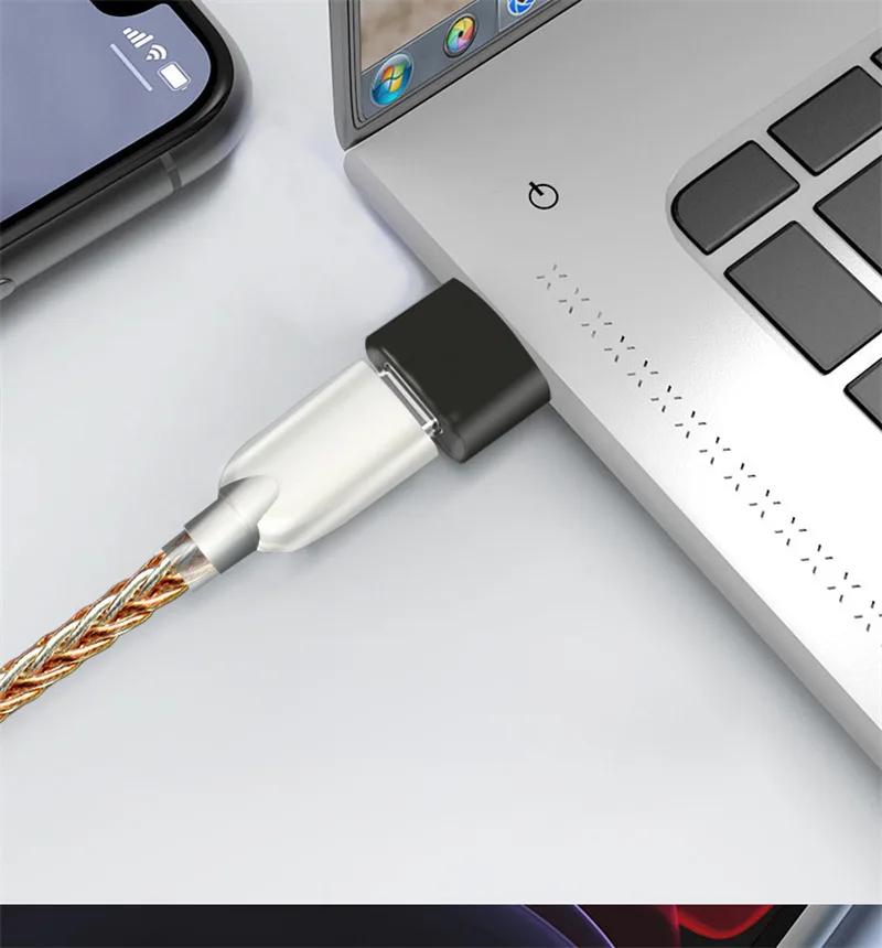 Earphone Amplifier USB C to 3.5mm HiFi Audio Decoder Cable Adapter DAC CX31993 CB1200AU Sound Card Digital Decoder For Phone Pad