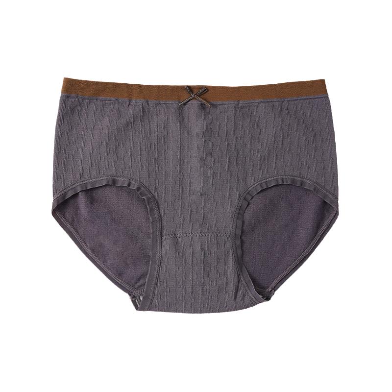 

Женское удобное хлопковое нижнее белье большого размера со средней посадкой, бесшовное дышащее нижнее белье, закрывающее бедра для женщин one size синий