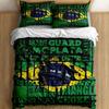 Voltes V Robo Duvet Cover Set without sheet King Queen Double Full Twin Single Size Bed Linen Set