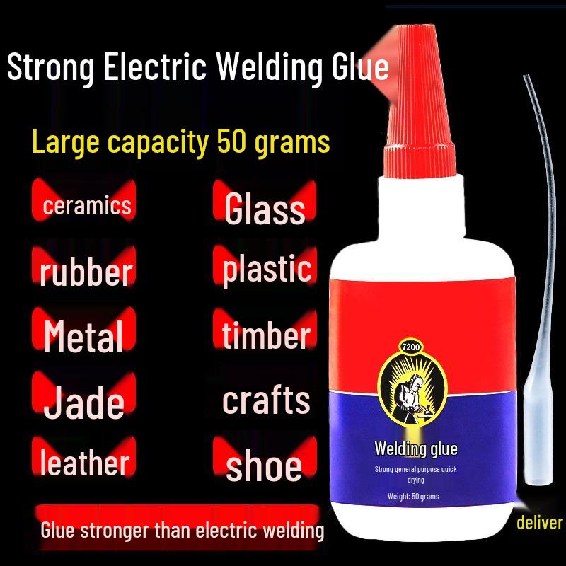 Universal Quick-Drying Waterproof Welding Glue: Strong Adhesive for Wood, Metal, and Plastic
