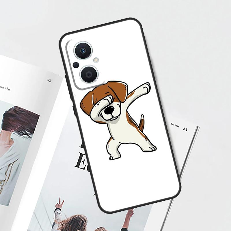 Beagle Puppy Dog Case For OPPO Reno 14 13 10 11 12 F 15 Pro 13F 14F 15F 7 8 Lite OPPO Find X9 X8 X5 Pro Cover