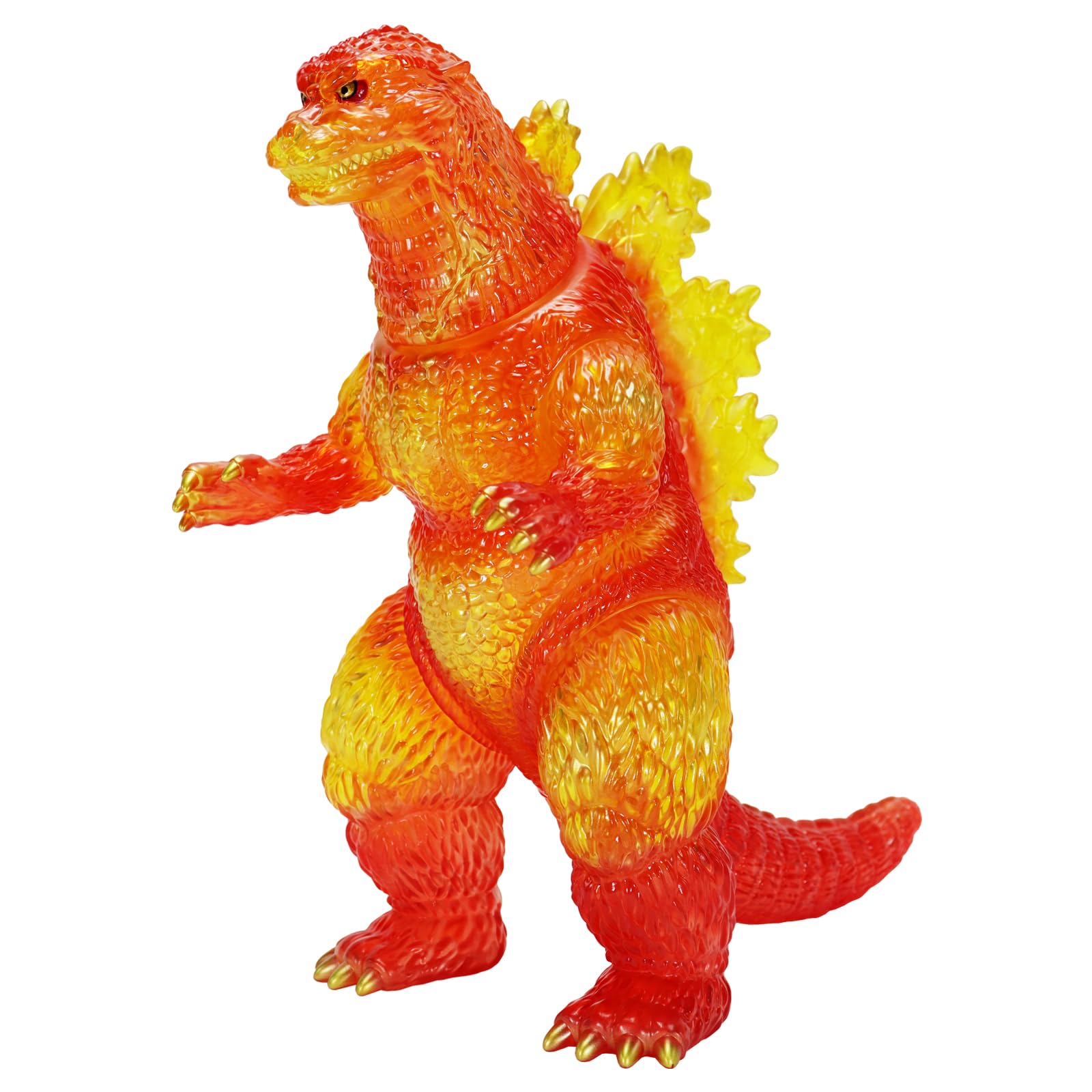 Character Content Production BIG Retro Soft Vinyl Series Godzilla Destoroyah Godzilla Burning Clear 250mm PVC Painted Complete Figure (CCP) vs. (1995)
