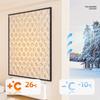 Winter Warme Vorhänge, Thermisch Und Winddicht Versiegelte Fenster, Kälteschutz, Fliegengittertüren, Sonnenschutz, Schalldämmung, Dick Und Warm, Luftbarriere