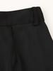 2025 Spring Women's European & American Wide-Leg Satin Pleated Trousers