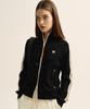 Satur Lawton All Day Track Zip-Up Jacket Caviar Black