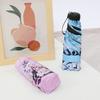 Mini Rain And Shine Umbrella Women'S 50% Off Sunscreen Uv Protection Folding Parasol Small Portable Flower Pocket Umbrella