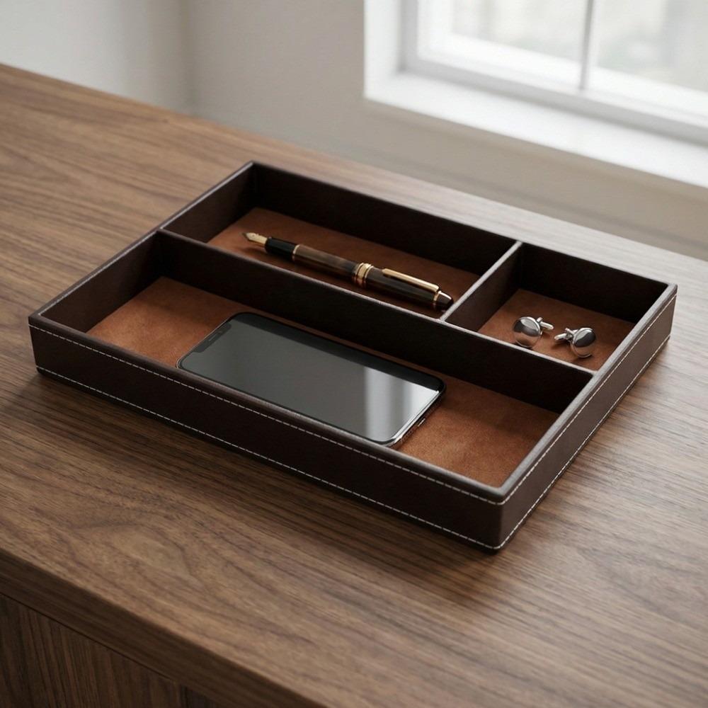 Moistureproof Stationery Organizer Multi-function Key Storage Storage Tray  Entrance Storage