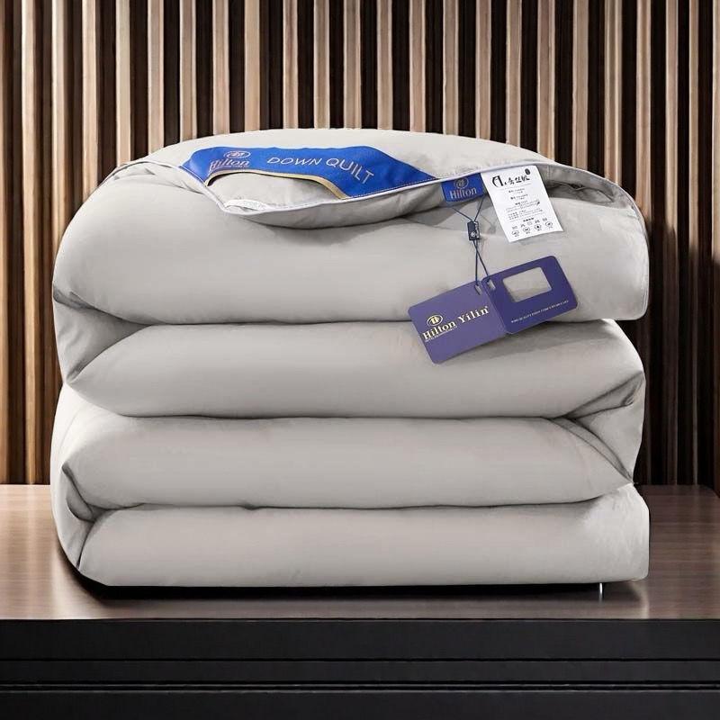 Hilton Goose down Comforter Thickened Air Conditioner Quilt Spring Summer Autumn Cool Single Dormitory Blanket Lightweight