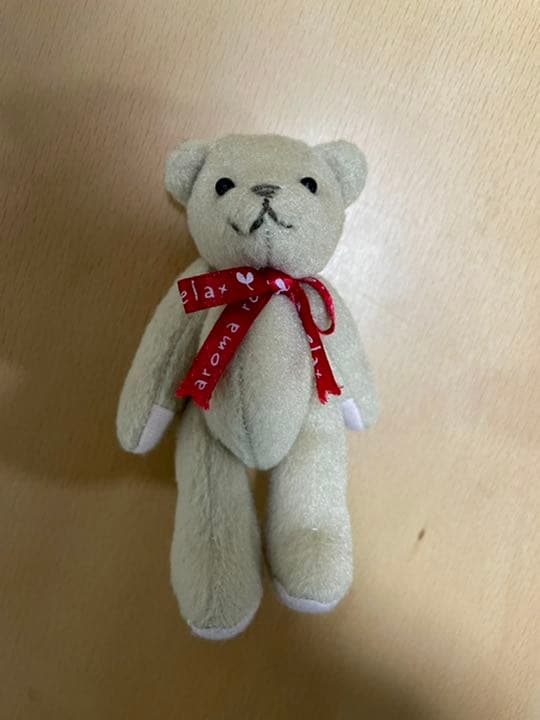 [USED] Tully's Coffee Teddy Bear and Cup Sleeve