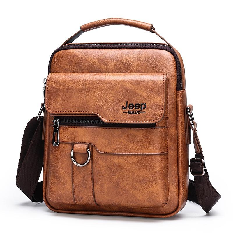 Shoulder Bag Men's Bag Retro Men's Bag Official Messenger Bag Large Capacity New Casual Bag Trendy Handbag
