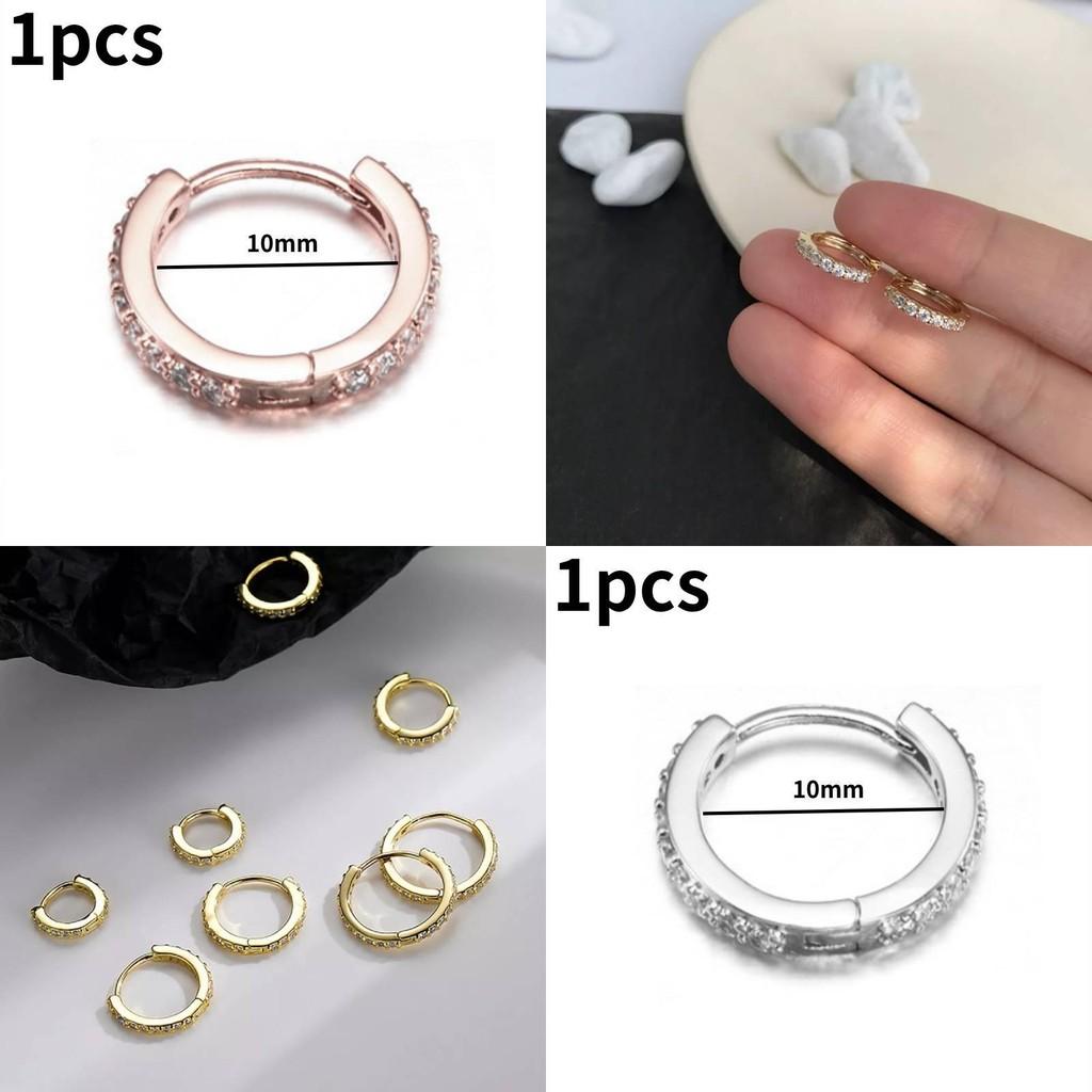 Elegant Geometric Mini Earrings For Women With Sparkling Zirconia And Unique Styles