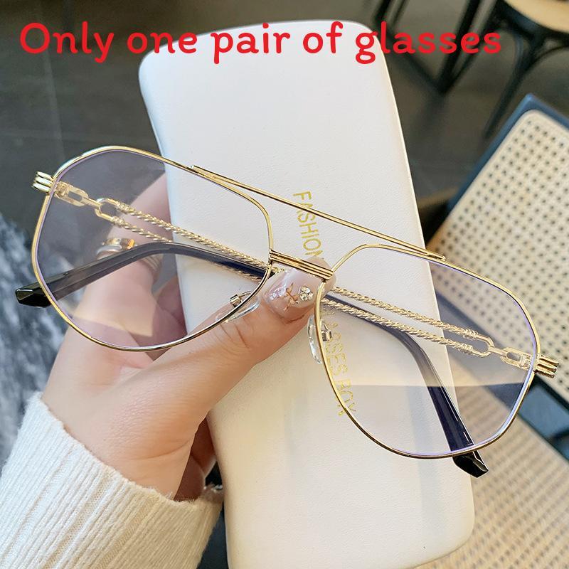 Vintage Mens Square Sunglasses With Uv400 Protection For Travel And Parties