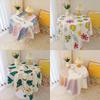 Ins Style Printed Decorative Tablecloth Multi-Purpose Po Background Student Desk Cushion Anti-Scratch Dust Cover for Table