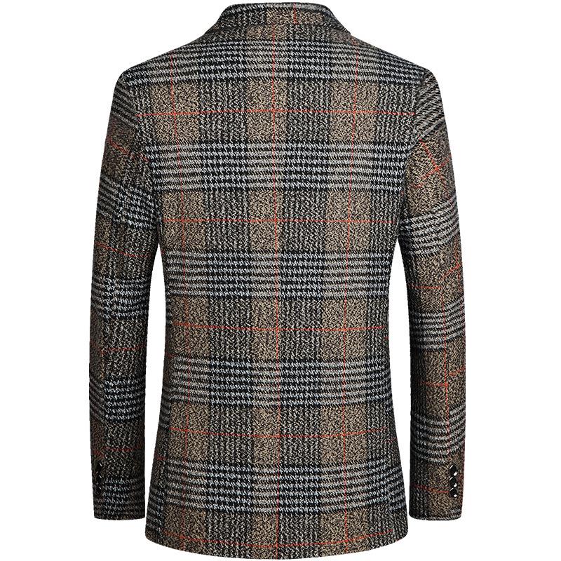 2025 Men's Slim Fit Single-Breasted Blazer: Spring & Autumn Casual Korean Style Fashion Trend