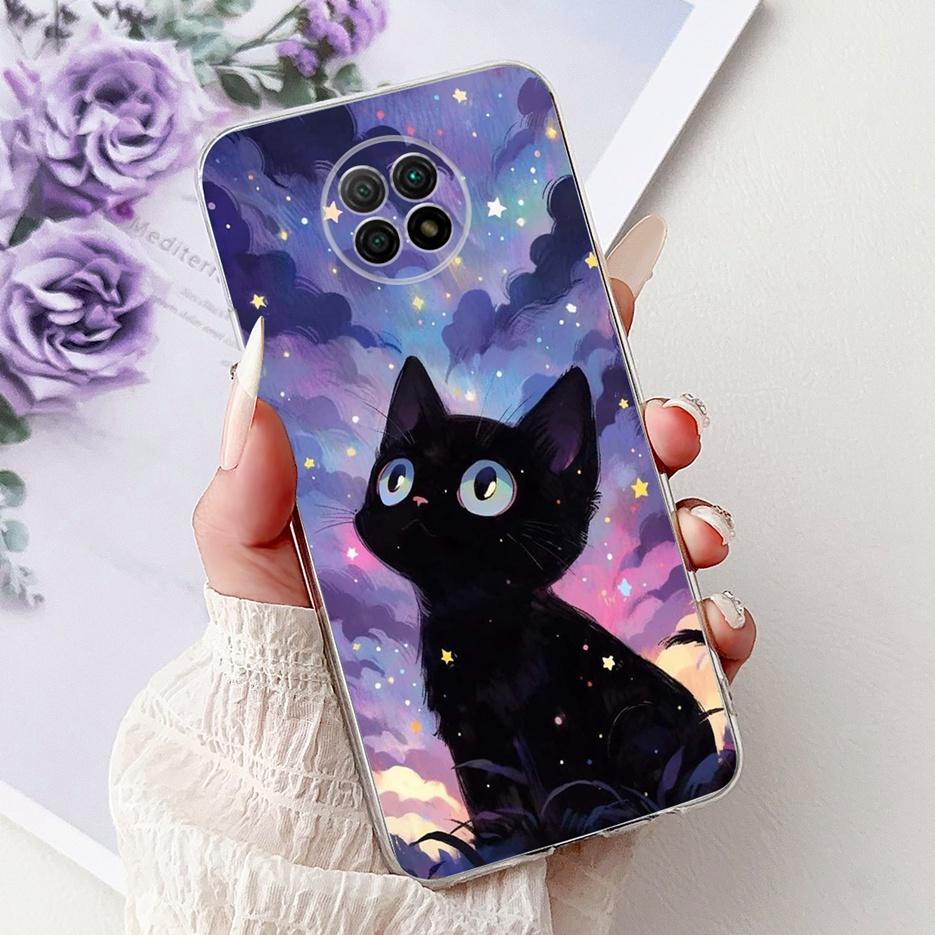 For Xiaomi Redmi Note 9 5G Case Note 9T Cute Painted Cover Soft Silicone Phone Case For Redmi Note 9T Note9 5G Back Cover Fundas