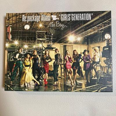 [USED] First Limited Edition Girls' Generation The Boys Album with Bonus Coasters and DVD