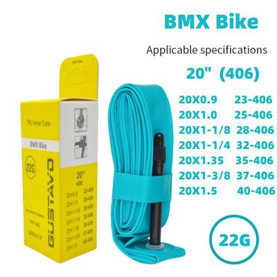 GUSTAVO BMX 20" TPU-Schlauch für Falträder (20x0.9-1.5/20x1.75-2.5)