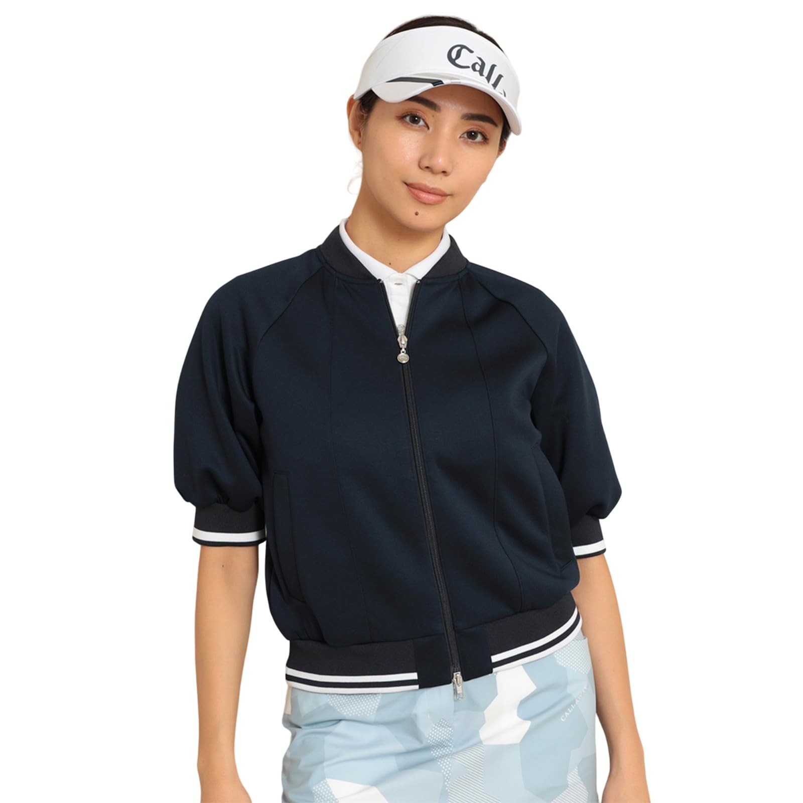 

Толстовка с застежкой-молнией Golf C23217200 M [Callaway] женская (Картон Вязать) / / 1120_Военно-морской флот