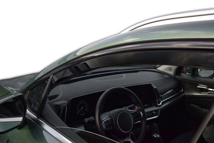 Déflecteurs d'air - SCOUTT - Kia Sportage 2021 - Acrylique renforcé - Finition fumée - Installation facile