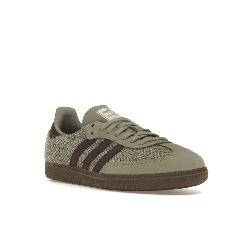 adidas Samba OG Tweed Pack - Wonder Beige Men Sneakers Grey Shadow-Brown Wonder-White ID1449