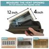 Floor Register Cover for Household Use, Polyester Mesh, Portable, Large Capacity, Rectangular,