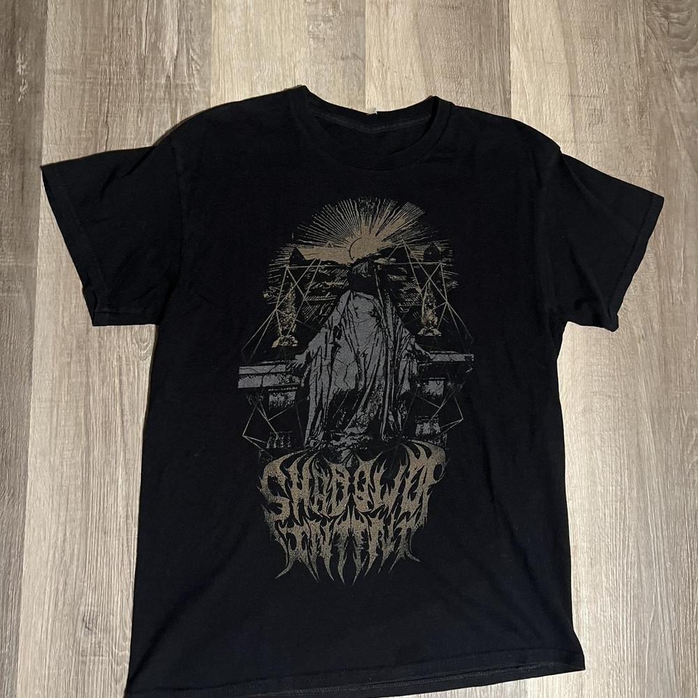 Винтажная Черная Хлопковая Футболка Унисекс Группы Shadow Of Intent Размеры от S до 4XL XXXXL