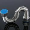 Stainless Steel Water Hose Corrugated Water Heater Connector Plumbing Pipe Hose 30/40/50/60CM Bathroom Heater Accessories