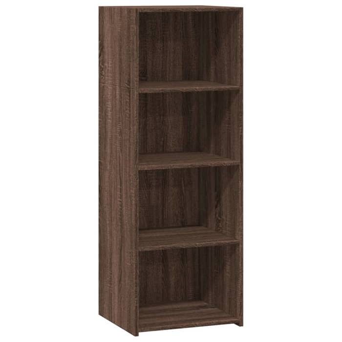 VidaXL Buffet haut chêne marron 45x41x124 cm bois d'ingénierie 846396